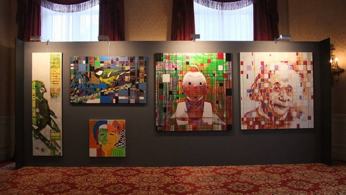 Expositie in het Amstel Hotel