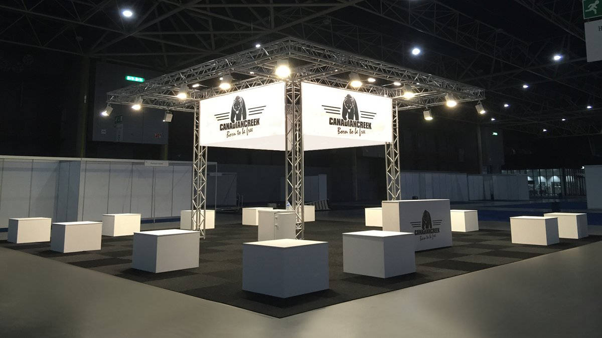 Truss stand in de Jaarbeurs Utrecht